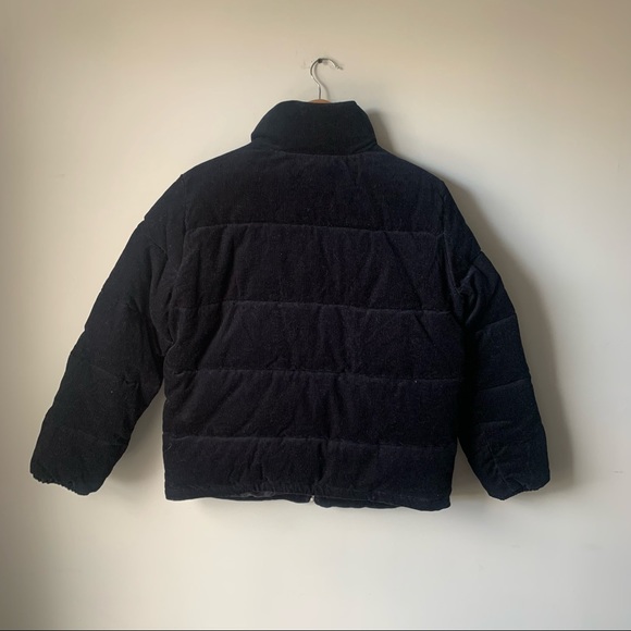 LEVI'S | Corduroy Rustic Thick Zip Up Puffer Down Bomber Coat Jacket - Picture 3 of 4